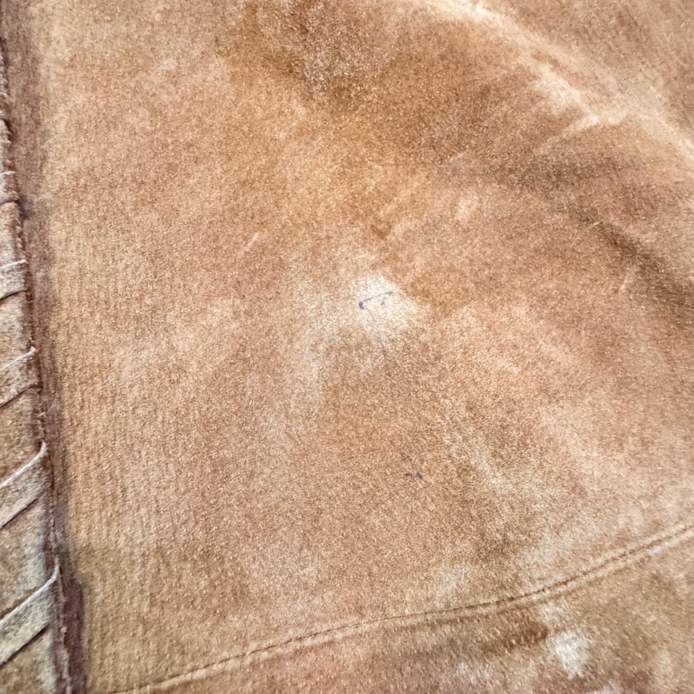 Crossing Pointe‎ Suede Leather Button Down Shirt … - image 10